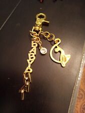 Vintage Baby Fat Gold Tone Keychain picture