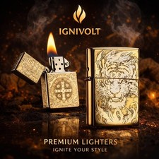 ZORRO 902 Luxury Brass Oil Lighter Windproof Double Sided Carved Retro Gift 2025 picture