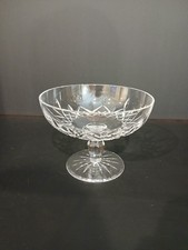 Vintage Waterford Crystal Lismore Footed Compote Bowl Candy Dish picture