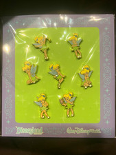 Disney Tinker Bell 7-Pin Trading Set 2009 Disney Parks Disneyland Resort picture