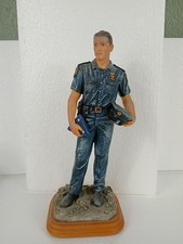Vintage Bluehats of Bravery Commemorative Piece WTC 9/11/01 Statue 1/0084 picture