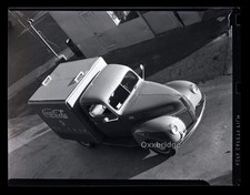 Coca Cola 1940 Ford Sedan Delivery Truck Photo Negative Coke Soda Van Q10017 picture