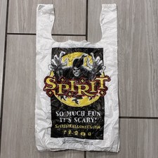 Spirit Halloween Shopping Bag Plastic Lot of 5 Bags picture