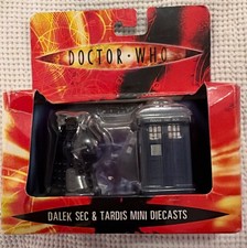 Doctor Who Dalek Sec & Tardis Diecast 2 Pack NEW US Seller Scifi Collectible picture