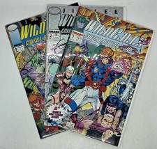 Vintage RUN of 3 WILDC.A.T.S #1 #2 #3 (Image Comics 1992) 1st Edition 1st Print picture