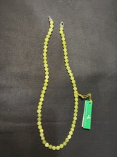 Connemara Marble Bead Necklace J.C. Walsh & Sons Ireland Sterling Silver 17