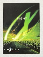 1998 Topps X-Files Fight the Future Trading Cards Complete Set (VG) picture