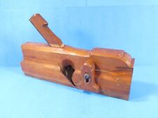 showy massive Dutch filletster wood molding plane by A DeJong Rotterdam Holland picture