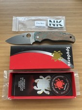 Nodak Custom “Iron Moss” Shipwreck Copper Spyderco Shaman Stonewash S30V picture