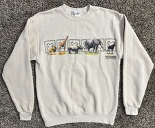 Vintage Disney World Crewneck Sweatshirt Pullover Size Small Harambe Wildlife picture