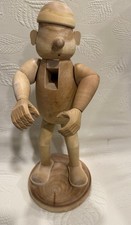 Wood by Zims Unfinished Nutcracker 13 5 Inches Tall picture