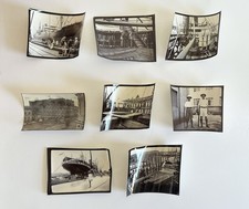 WWI Photos. Calcutta. India. Merchant Marine. Ships. Lot of 8. Original. 1914 picture
