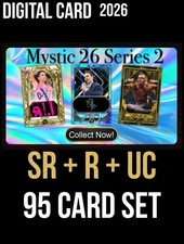 [DlGITAL CARD] TOPPS SLAM MYSTIC SERIES 2 SR+R+UC 95 CARD SET 2026 WWE picture