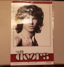 Vintage The Doors Calendar 1989 Jim Morrison Landmark Calendars Open Packaging picture