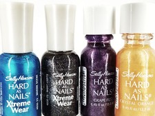 Sally Hansen Hard as Nails vintage nail polish HTF 90s Y2K vtg bottle Choose picture