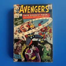 Avengers #7 1964 1st. App. Of Rick Jones As Bucky Barnes Jack Kirby Cover picture