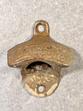 Vintage Coca-Cola Starr X Wall Mount Bottle Opener 1940s 1950s Mold 8 USA Patina picture