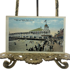 Vintage General Motors Steel Pier Atlantic City NJ Color Postcard EC Kropp picture