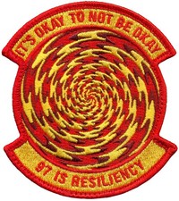 USAF 97th INTELLIGENCE SQUADRON – RESILIENCY PATCH picture