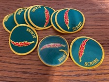 BSA: Scribe Position Patch, 1972-1989, 3” Round Plastic Back New picture
