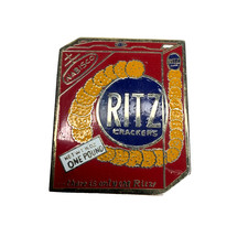 Vintage Nabisco Ritz Crackers Enamel Pin By SMS picture