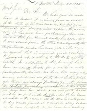 1833 Letter Boston Druggists forced to hire the 