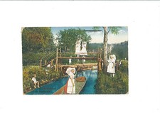 Ancient Ak Spreewaldbank to The Hochwald Women IN Traditional Costume 25 picture