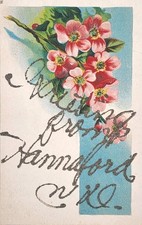 c1912 Greetings Postcard - Greetings From Hannaford, North Dakota ~ #-7943 picture