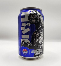 Pepsi x Godzilla Collector Can (Empty) Hong Kong Exclusive TOHO Licensed 330ml picture
