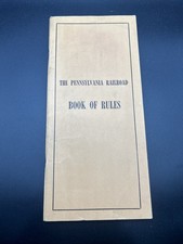 SEPTEMBER 1949 PRR PENNSYLVANIA RAILROAD BOOK OF RULES   picture