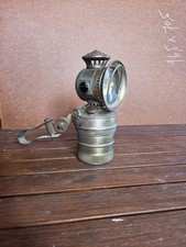 Antique SEARCH LIGHT Carbide Bicycle Light Lamp picture