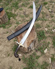 Real Handmade Islamic Sword, Long Sword, handmade Sword, Islamic Ottoman Sword picture