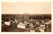 Luck WI Wisconsin Birdseye View 1915 RPPC Photo Postcard COPY picture