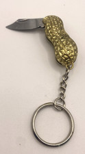 Vintage Rich Tasty Peanut Advertising Keychain Pocket Knife picture