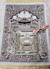Muslim Prayer Rugs Best Islamic Travel Mat  Sajada -With Bag as picture picture