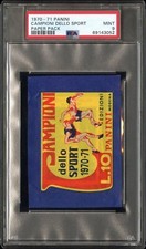 Panini SPORT CHAMPIONS 1970-71Full Sealed Bag PSA 9 picture