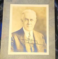 John W. Davis signed 8x10 photo Presidential Candidate  picture