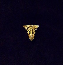 1927 14K GOLD NAVAL ACADEMY PIN with EAGLE  PLUS the NUMBER  26 in 14k picture