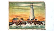 1910 T77 Hassan Lighthouse Series, #11 Boston Light picture