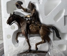 Franklin Mint Heart of the Confederacy Bronze Sculpture Jim Ponter 0731/9500 picture