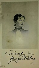 Margaret Deland ALS (1893) + Signed Portrait,U.S. Author, Women’s Columbian Expo picture