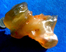Libyan Desert Glass Meteorite Tektite impact specimen( 645 CT) Unique Shape Rare picture