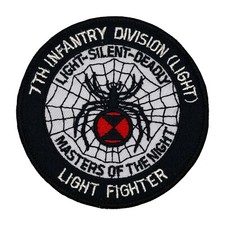 7th Infantry Division - Lightfighter - 7th Black Widow 3 1/2