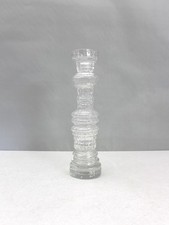 Large Rosenthal Studio Line Glass Vase Martin Freyer Germany 1970s 14.75