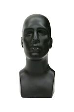 2PCS Male Abstract Mannequin Head Light weight Style Display #PS-M-BK X2 picture