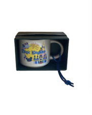 Disney Discovery Series Magic Kingdom Starbucks Espresso Cup Ornament New w Box picture