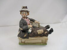 MELODY IN MOTION VINTAGE PORCELAIN WHISTLING CLOWN picture