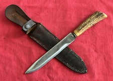 CUSTOM MILITARY DAGGER FROM AN ANTIQUE MASTER MECHANIC FILE & A VINTAGE GRIP picture
