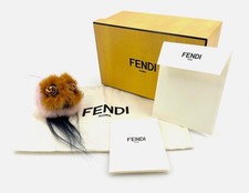 FENDI Monster Bugs Bag Charm Keychain Italy Excellent with BOX picture