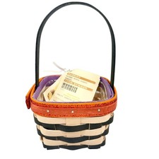 Longaberger 2014 Wicked Witch Scaredy Treats Basket Halloween Scardy New w/ Tags picture